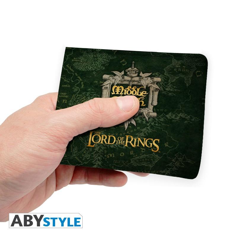 Lord of the Rings wallet vinyl - Middle Earth / Władca Pierścieni portfel winylowy - Śródziemie - ABS