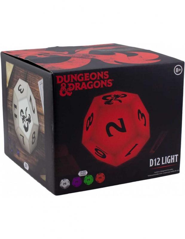 Dungeons & Dragons: D12 Color-Change Dice Light / lampka zmieniająca kolor Dungeons & Dragons kostka D12