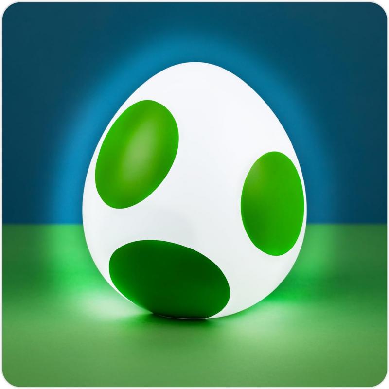 Super Mario Yoshi Egg Light V2 (high: 20 cm) / lampka Super Mario jajko smoka Yoshi (wysokość: 20 cm)