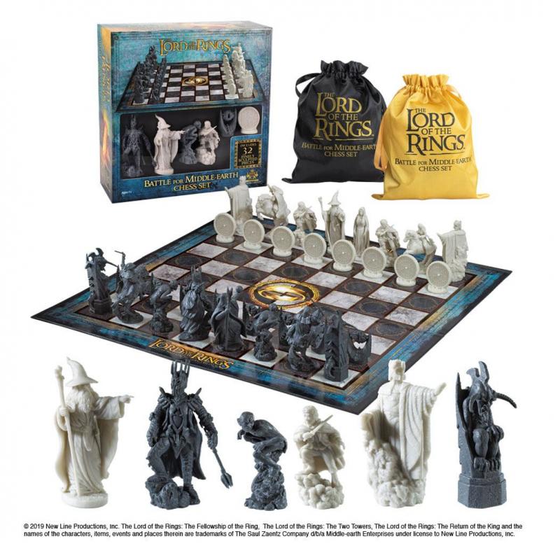 Lord of the Rings Chess Set Battle for Middle Earth / szachy Władca Pierściei - Bitwo o Śródziemie