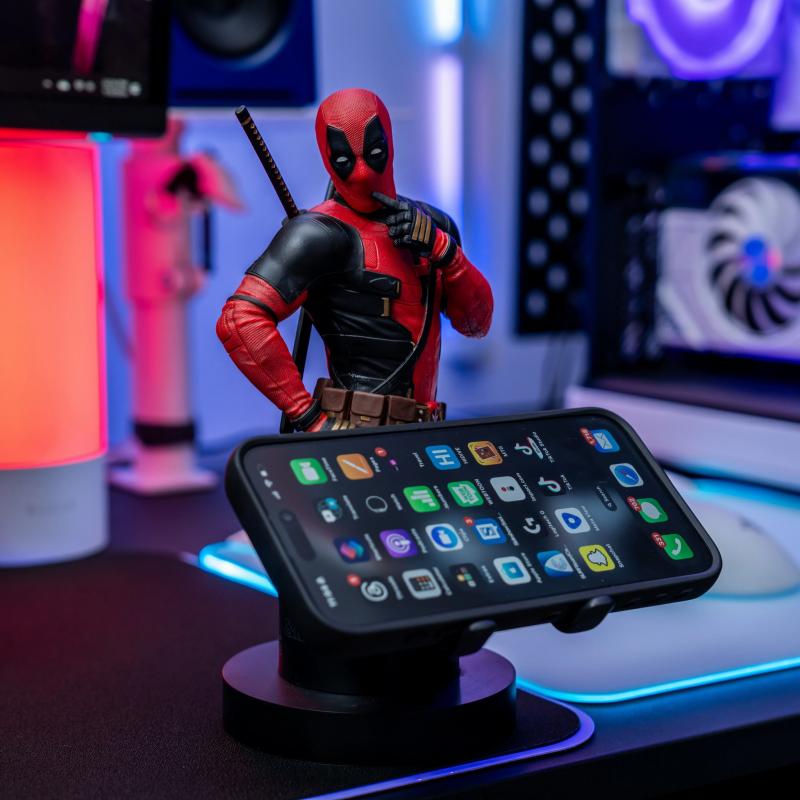 Marvel Deadpool phone & controller holder (20 cm) v.3 / stojak Marvel Deadpool (20 cm) wersja 3