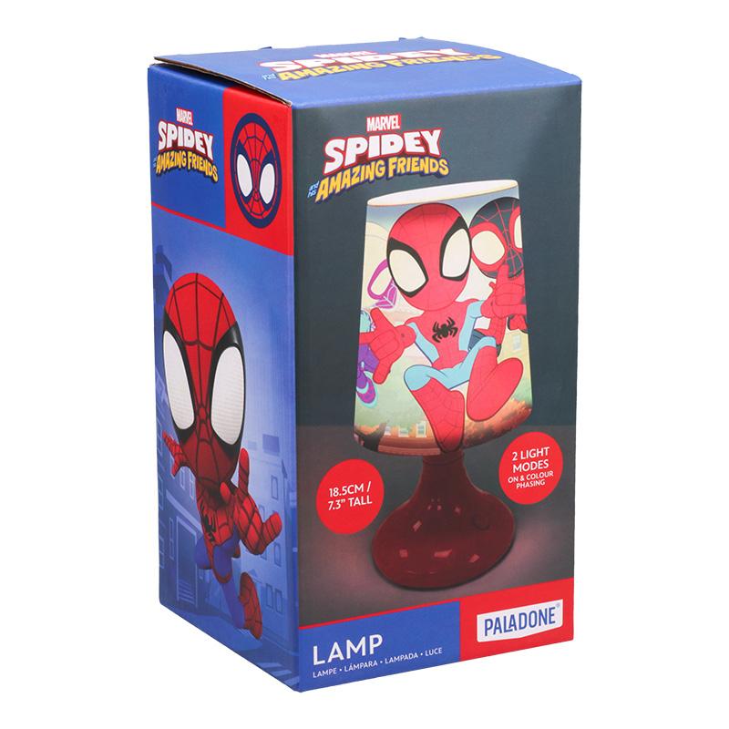 Marvel Spidey and Friends Table Lamp (high: 18,50 cm) / Lampka nocna Marvel Spidey i Przyjaciele (wysokość: 18,50 cm)