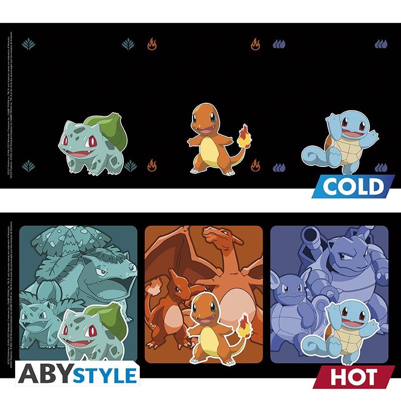 POKEMON Mug Heat Change - Evolve / kubek termoaktywny Pokemon - Evolve - ABS