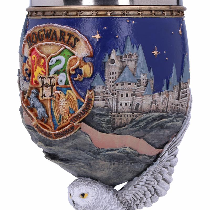 Harry Potter Hogwarts Collectible Goblet (high: 19,5cm ) / Puchar kolekcjonerski Harry Potter - Hogwarts (wys: 19,5 cm)