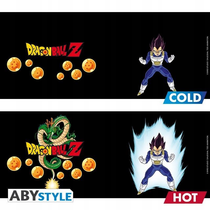 DRAGON BALL - Mug Heat Change - 460 ml - Vegeta / kubek termoaktyny Dragon Ball Vegeta - ABS