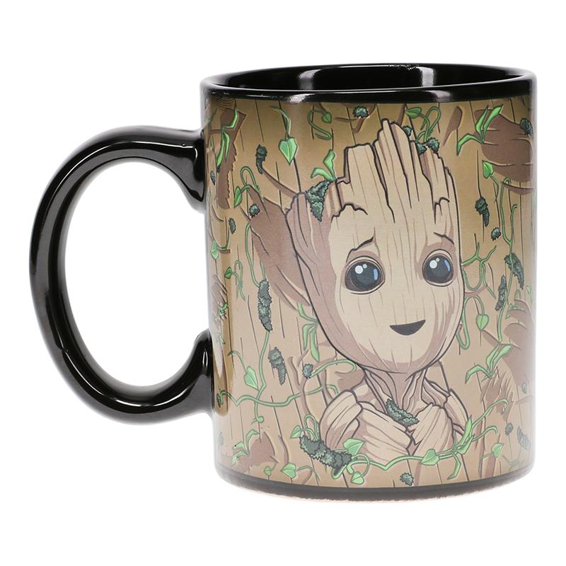 Marvel Groot Heat Change Mug / Kubek termoaktywny Marvel Groot