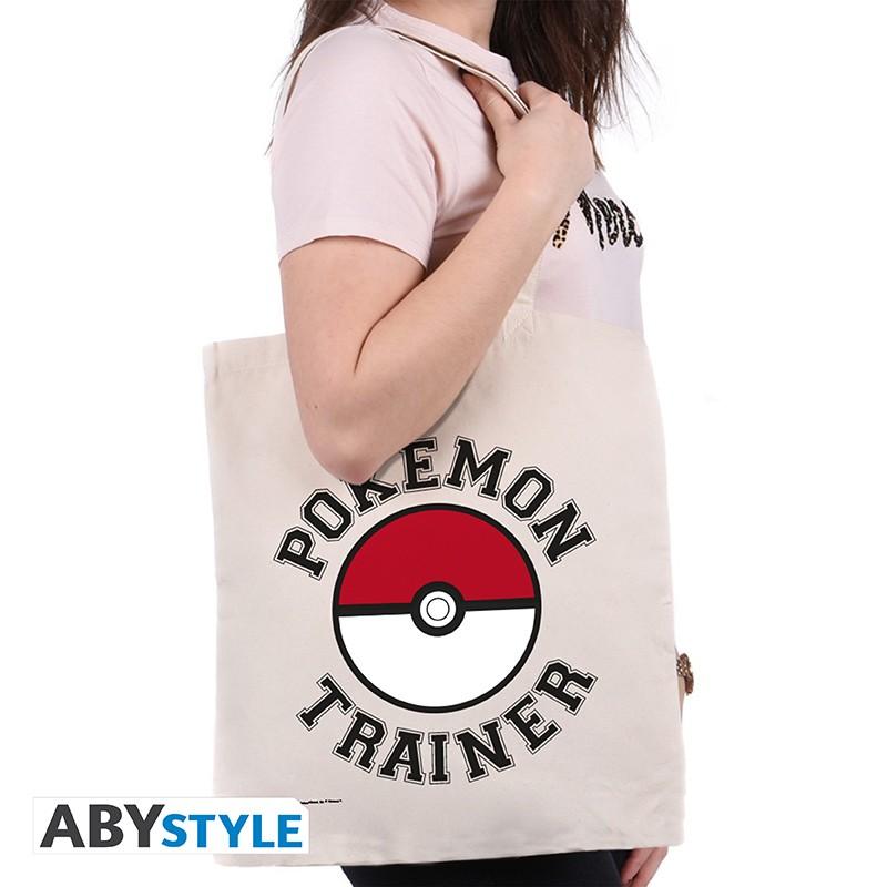 POKEMON Tote Bag - Trainer / torba na zakupy Pokemon - Trener Pokemonów - ABS