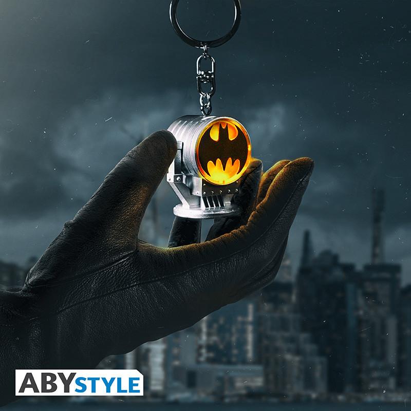 DC COMICS Keychain 3D premium Bat-Signal / Dc Comics brelok premium 3D - Bat sygnał - ABS