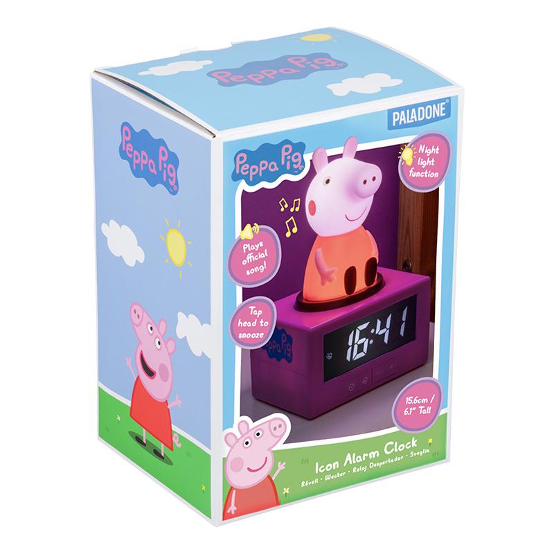 Peppa Pig Icon Alarm Clock (high: 15,60 cm) / Świnka Peppa alarm (wysokość: 15,60 cm)