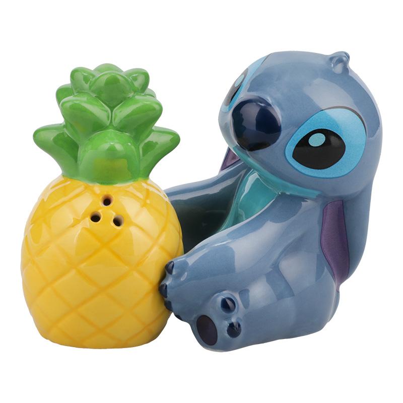 Disney Stitch and Pineapple Salt and Pepper Shakers / zestaw Disney Stitch solniczka i pieprzniczka: Stitch i ananas