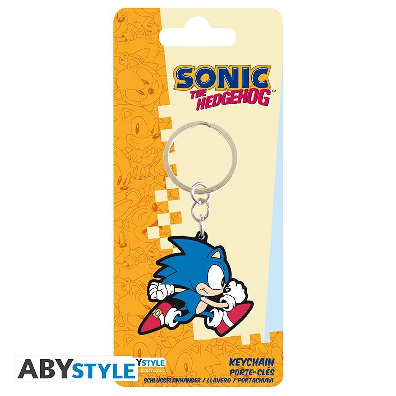 Sonic Hedgehog - keychain - run / Brelok Sonic Hedgehog w biegu - ABS