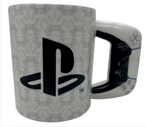 Playstation gift set: 3D controller mug plus bottle / Zestaw prezentowy: kubek 3D kontroler plus butelka