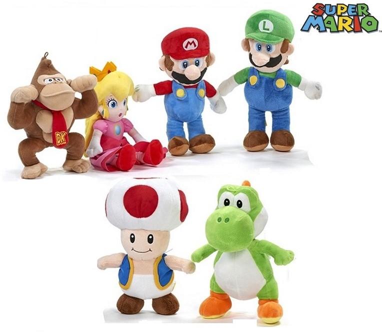 Mario Bross plush - Mario (high: 30 cm) / Mario Bross pluszak Mario (wysokość: 30 cm)