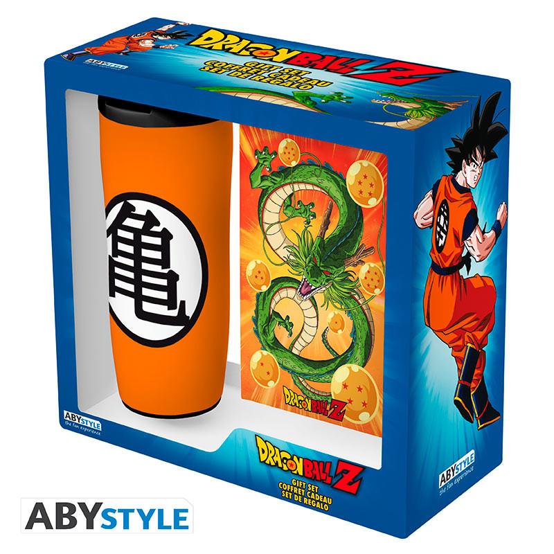 DRAGON BALL gift set: travel mug + notebook / Dragon Ball zestaw prezentowy: kubek terminczny + notatnik - ABS