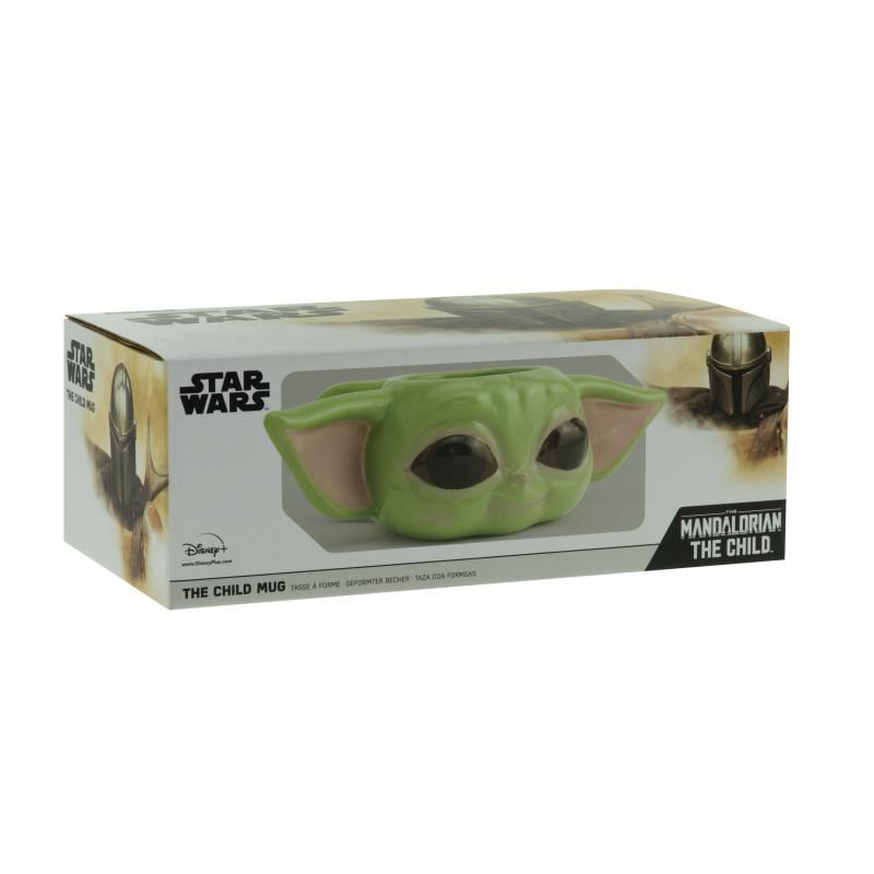 Star Wars - MANDALORIAN The Child (Baby Yoda) 3D shaped mug / kubek 3D Gwiezdne Wojny MANDALORIAN The Child (Baby Yoda)