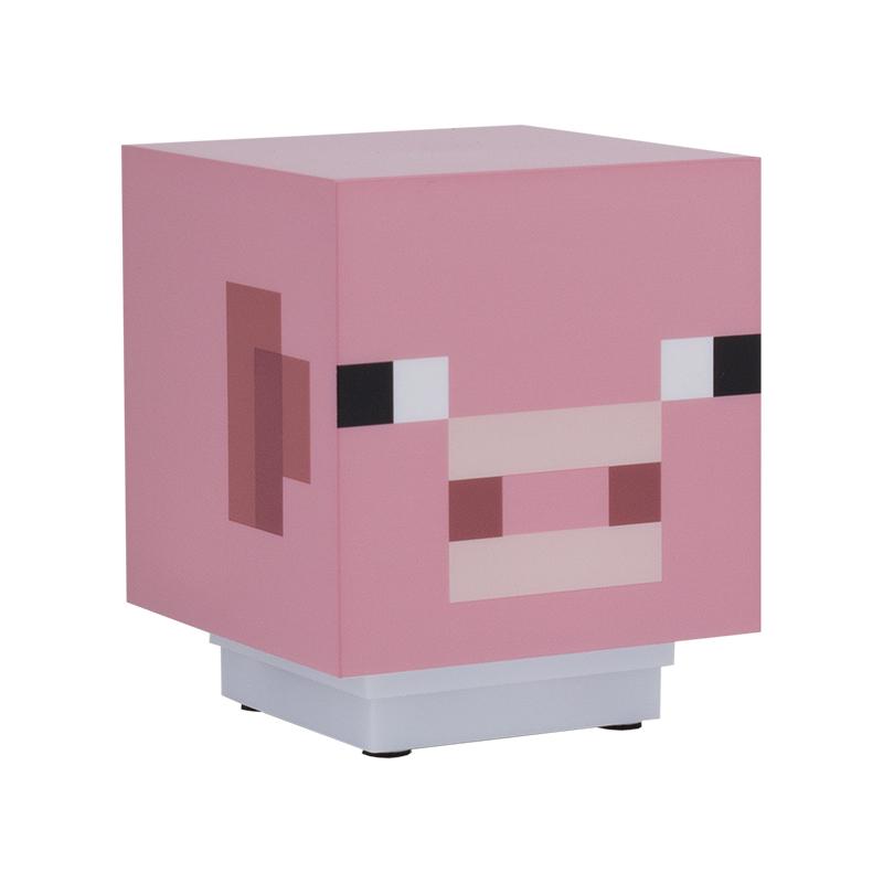 Minecraft Pig Light with Sound / lampka Minecraft Świnka z dźwiękiem