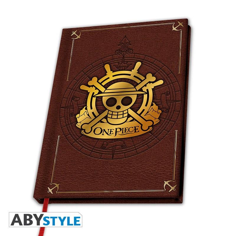 ONE PIECE premium A5 notebook Skull / One Piece notatnik premium A5 Czaszka - ABS