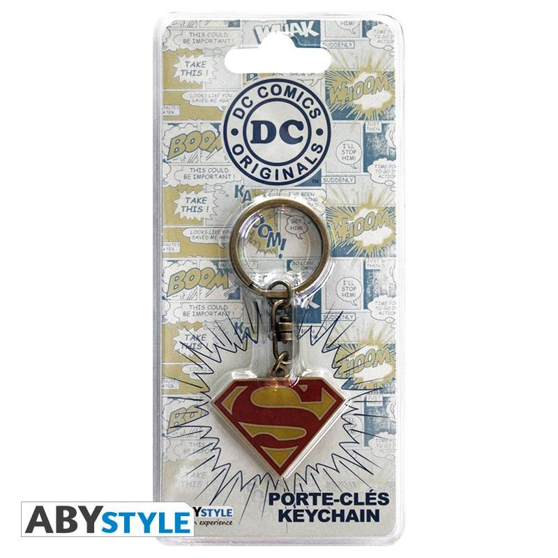 DC COMICS Keychain Superman Logo / Dc Comics brelok - logo Superman - ABS