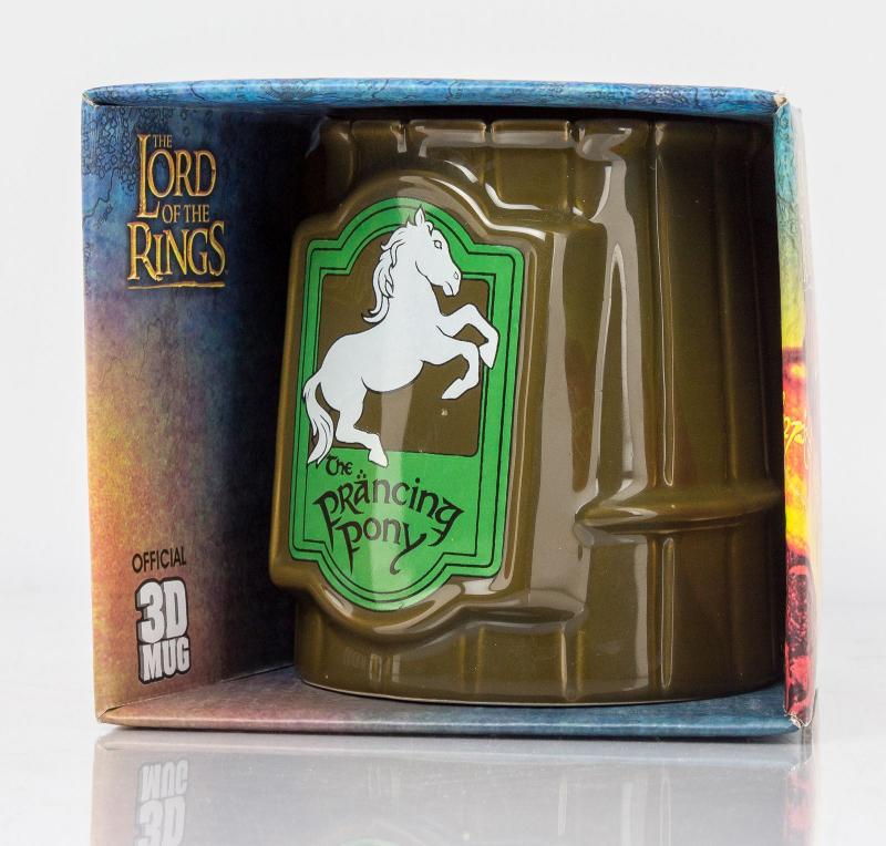 LORD OF THE RINGS mug 3D - Prancing Pony / Kufel Władca Pierścieni - Pod rozbrykanym Kucykiem - ABS