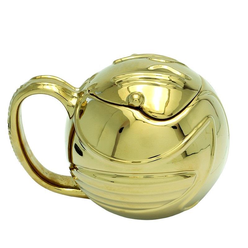 Harry Potter Golden Snitch 3D mug / kubek 3D Harry Potter złoty znicz - ABS