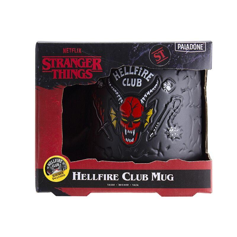 Stranger Things Hellfire Club Demon Embossed Mug / kubek tłoczony Stranger Things Hellfire club - Demon