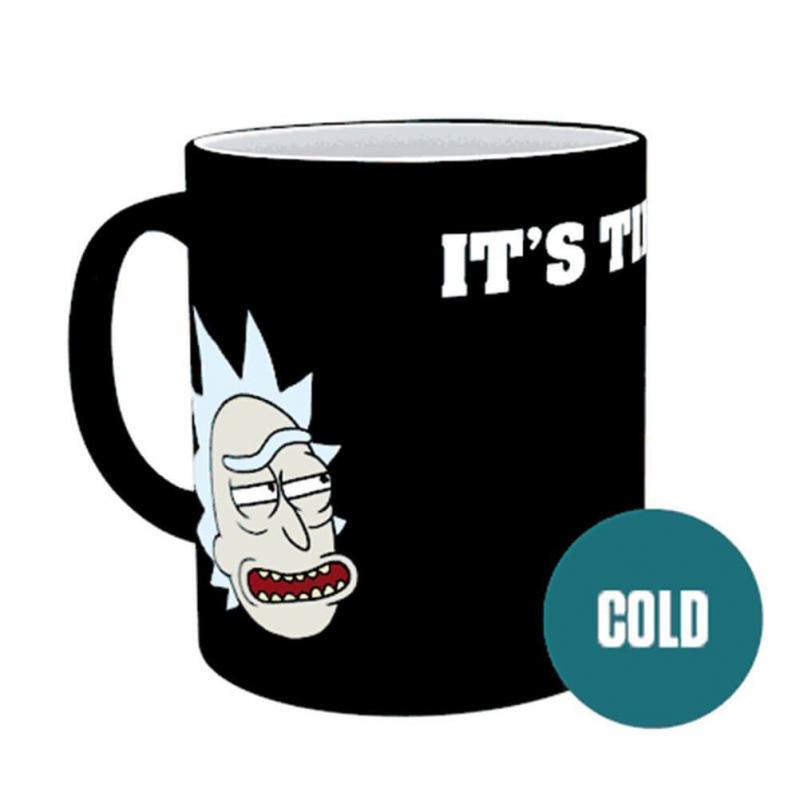 RICK AND MORTY Get Schwifty heat change mug / kubek termoaktywny RICK AND MORTY Get Schwifty - ABS