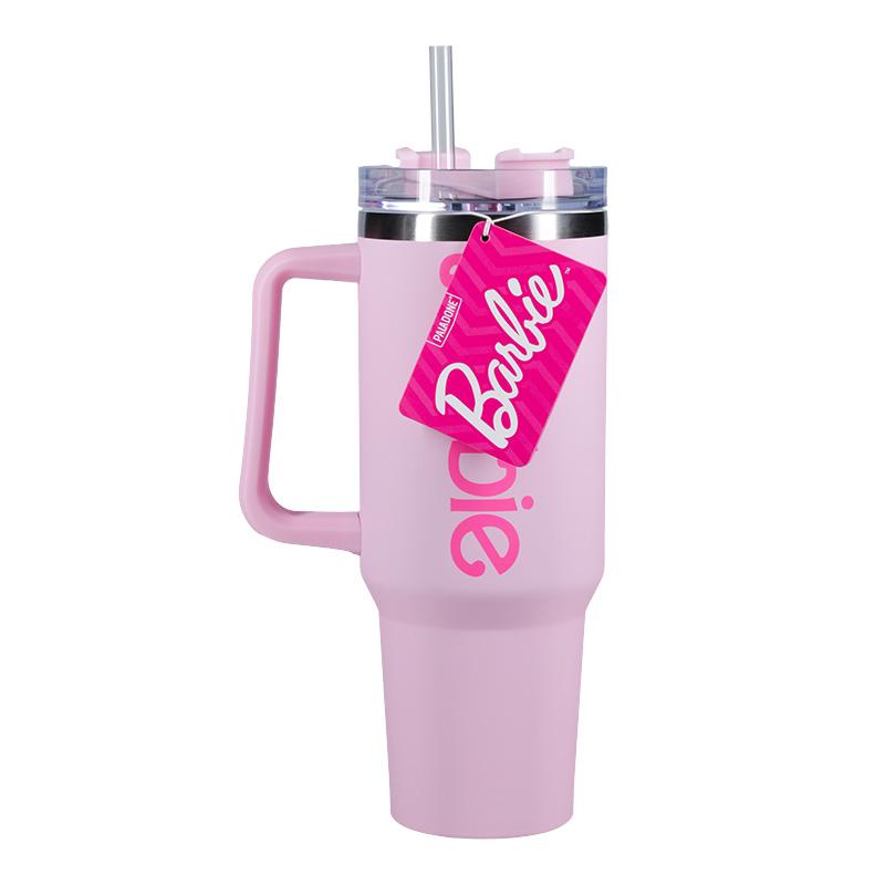 Barbie XL Multiway Travel Cup with Straw (1200 ml) / kubek podróżny XL Barbie ze słomką (1200 ml)