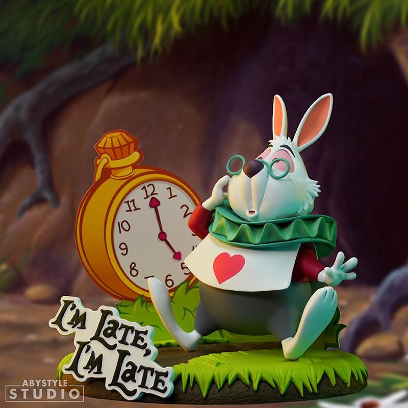 Disney Figurine - White rabbit / figurka Disney - Biały Królik - ABS