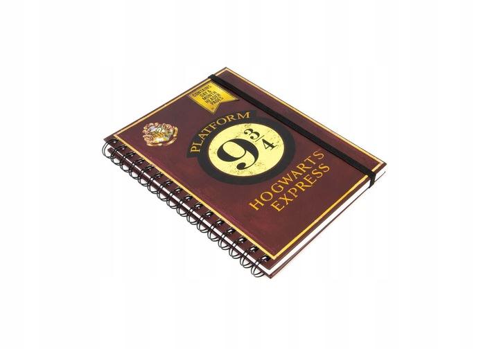 HARRY POTTER (PLATFORM 9 3/4) A5 WIRO UNDATED DIARY NOTEBOOK / notatnik A5 Harry Potter - Peron 9 3/4