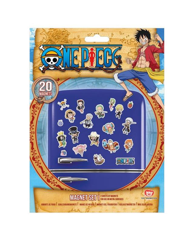 ONE PIECE (CHIBI) MAGNET SET (20 pcs) / zestaw magnesów One Piece - Chibi (20 szt)