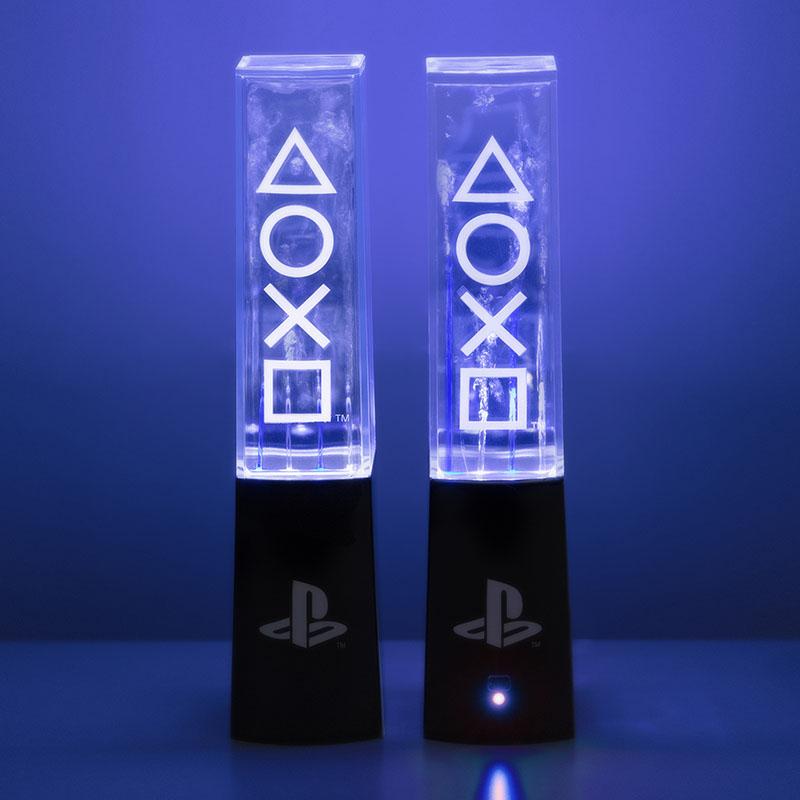 Playstation sound reactive fountain lights (set of 2 pcs) / Zestaw reagujących na muzykę lampek wodnych Playstation (2 szt)