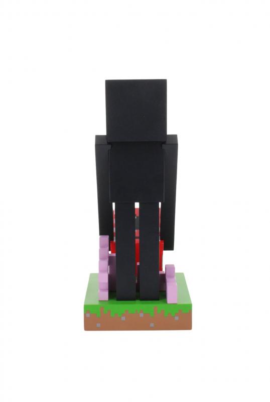 Minecraft - Enderman phone & controller holder (high: 20 cm) / Minecraft stojak na telefon - kontroler (wysokość: 20 cm) - Enderman