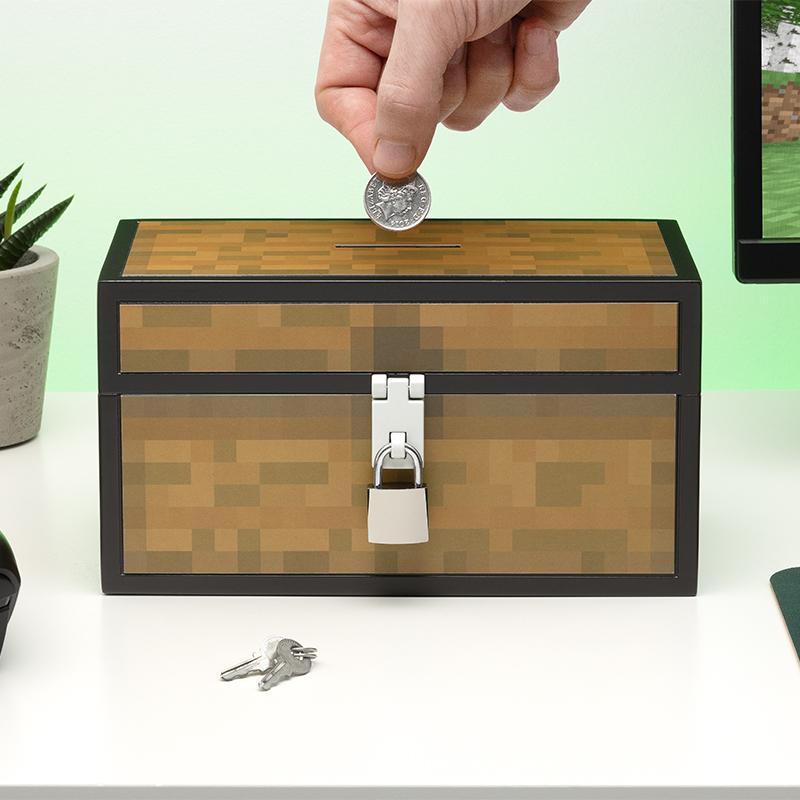 Minecraft Chest Money Box / Minecraft skarbonka - skrzynia