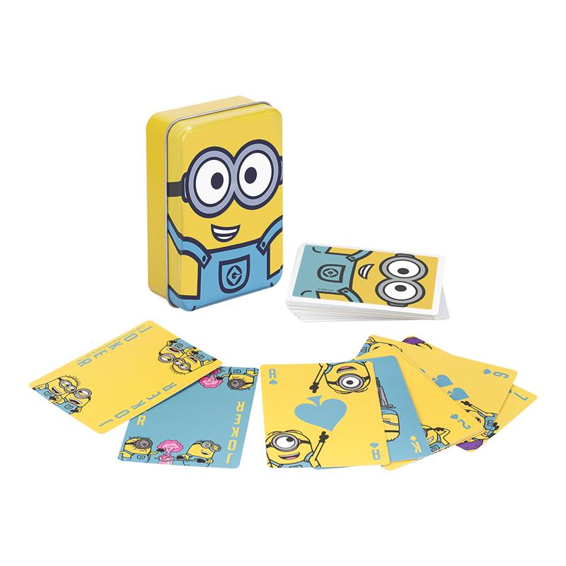 Minions Playing Cards in Tin / karty do gry Minionki w ozdobnej puszce