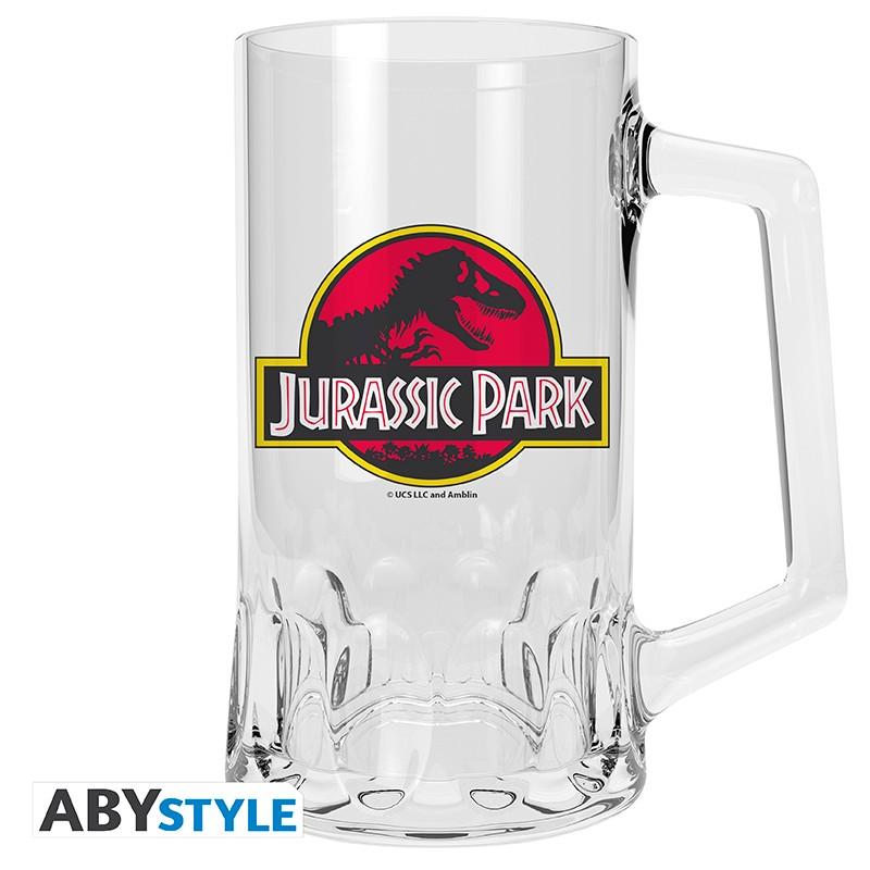 JURASSIC PARK Tankard - Logo (500 ml) / kufel szklanyPark Jurajski Logo (500 ml) - ABS