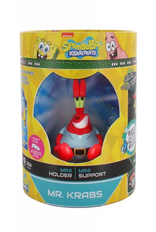 Spongebob: Mr Krabs Holdem, Earbud Holder (11 cm) / Stojak na słuchawki SpongeBob Kanciastoporty - Pan Krabs (11 cm)