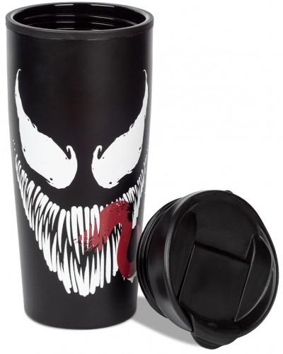 VENOM (FACE) METAL TRAVEL MUG / kubek termiczny metalowy VENOM