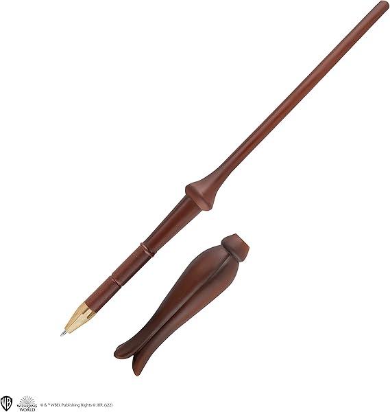 Harry Potter wand pen & stand with 3D bookmark - Luna Lovegood / Harry Potter długopis-różdżka plus stojak z zakładką 3D - Luna Lovegood