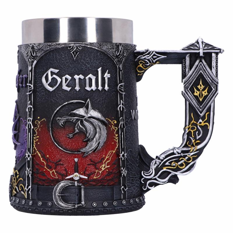 The Witcher Trinity Tankard (high: 15,5 cm) / Kufel kolekcjonerski Wiedźmin - Trinity (wysokość: 15,5 cm)