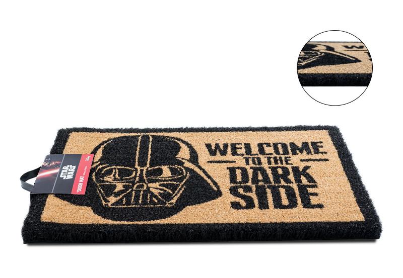 STAR WARS (WELCOME TO THE DARKSIDE) DOORMAT / wycieraczka pod drzwi Gwiezdne Wojny - Witamy po ciemnej stronie mocy (60x40 cm)