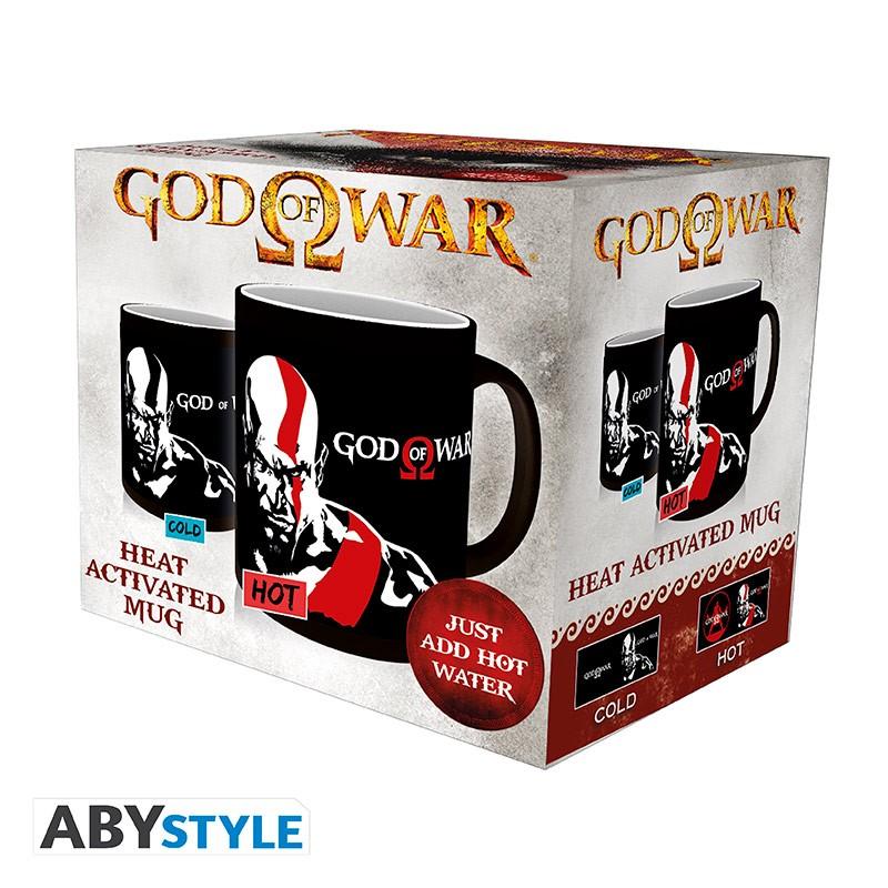 God of War Kratos heat change mug / kubek termoaktywny God of War - Kratos - ABS