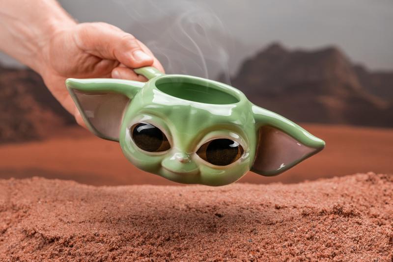 Star Wars - MANDALORIAN The Child (Baby Yoda) 3D shaped mug / kubek 3D Gwiezdne Wojny MANDALORIAN The Child (Baby Yoda)