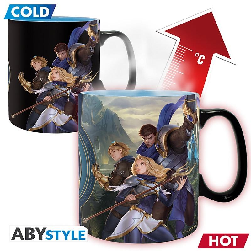 LEAGUE OF LEGENDS Mug Heat Change / kubek termoaktywny LOL - ABS