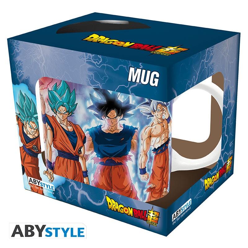 DRAGON BALL SUPER - Mug - 320 ml - Goku transformations / kubek Dragon Ball (320 ml) - Goku transformations