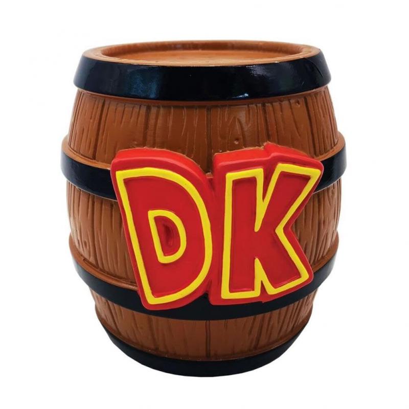 NINTENDO DONKEY KONG (DK BARREL) SHAPED MONEY BANK / skarbonka Nintendo Donkey Kong - beczka