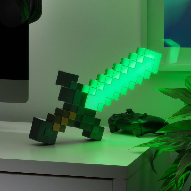 Minecraft Diamond Sword Light (high: 40 cm) / lampka Minecraft diamentowy miecz (długość: 40 cm)