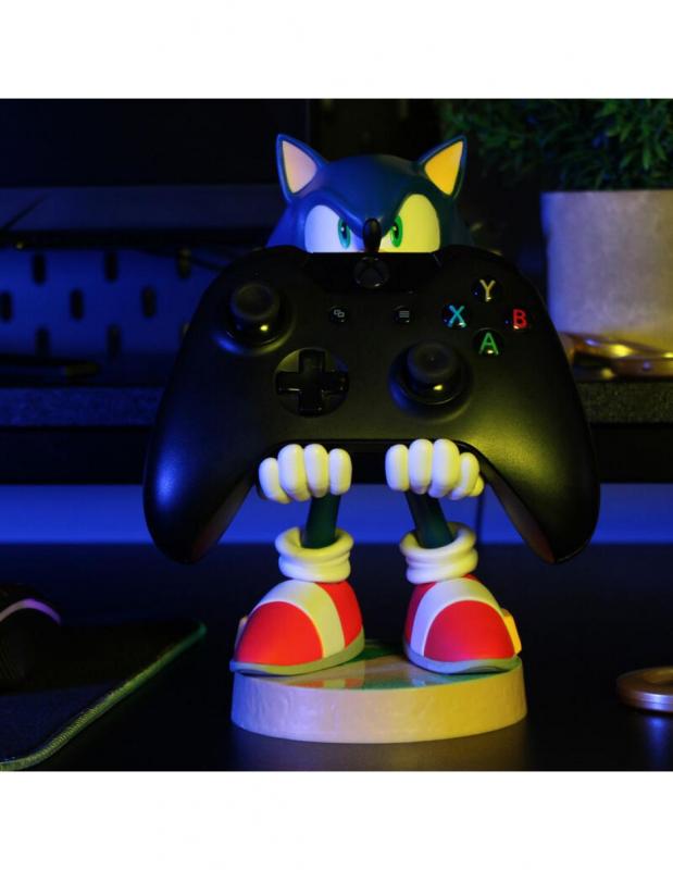 Modern Sonic phone & controller holder (20 cm) / Stojak nowoczesny Sonic (20 cm)