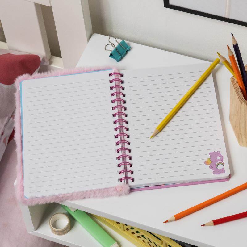 Care Bears Fluffy Notebook / Troskliwe Misie puszysty notatnik