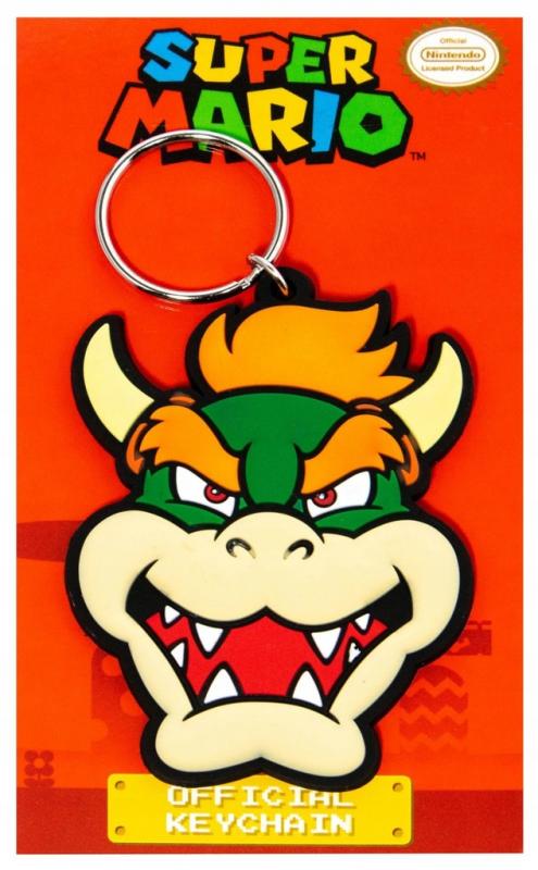 Super Mario rubber keychain - Bowser / brelok gumowy Super Mario - Bowser