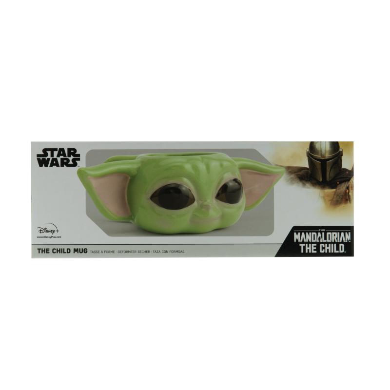 Star Wars - MANDALORIAN The Child (Baby Yoda) 3D shaped mug / kubek 3D Gwiezdne Wojny MANDALORIAN The Child (Baby Yoda)